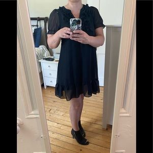 H&M | Black babydoll dress. Size Small.